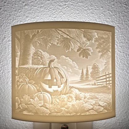 Spirit of Halloween Collection Night Lights – Autumn Field Jack-O'-Lantern