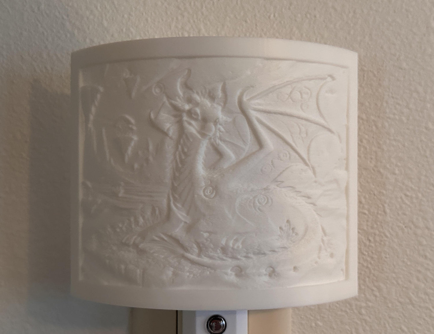 Enchanted Visions Collection Night Lights – Friendly Dragon