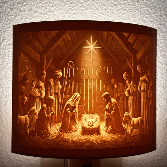 Christmas Collection Night Lights – Nativity Scene