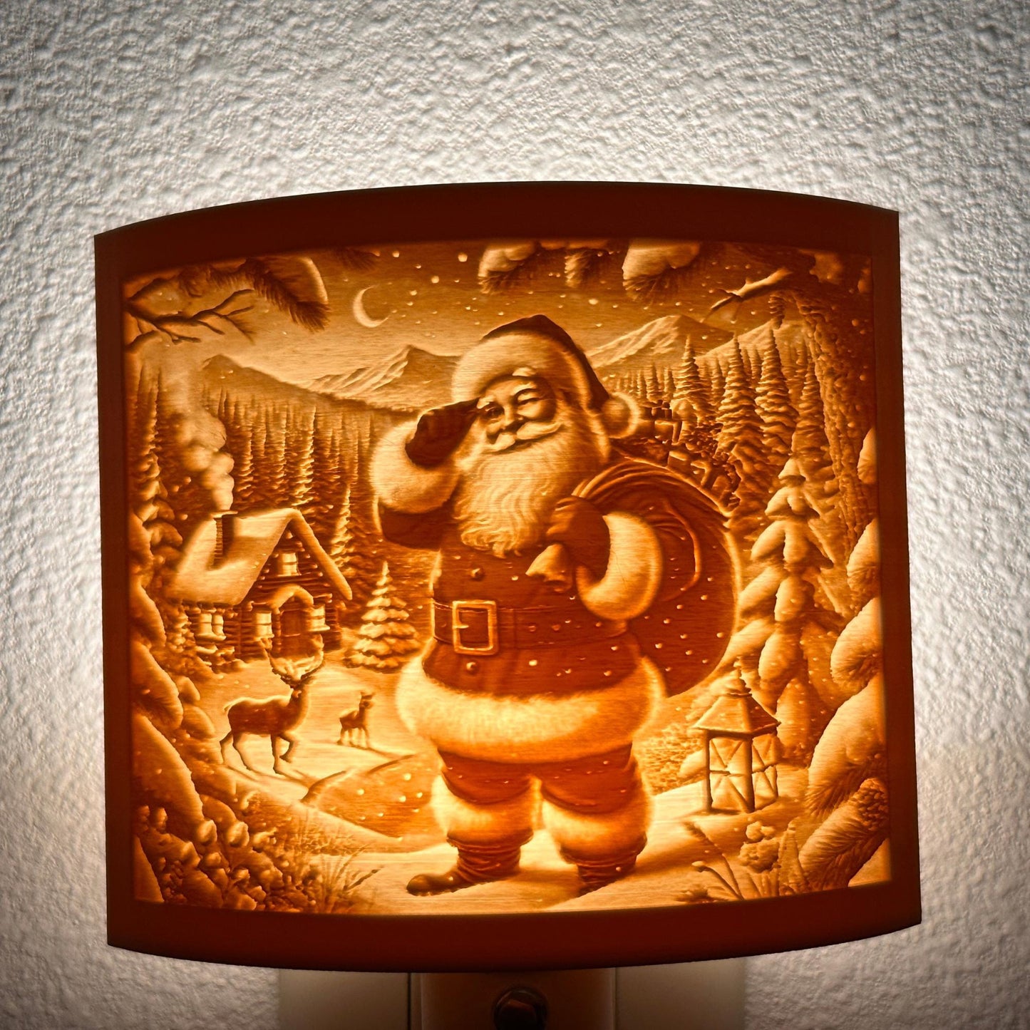 Christmas Collection Night Lights – Santa