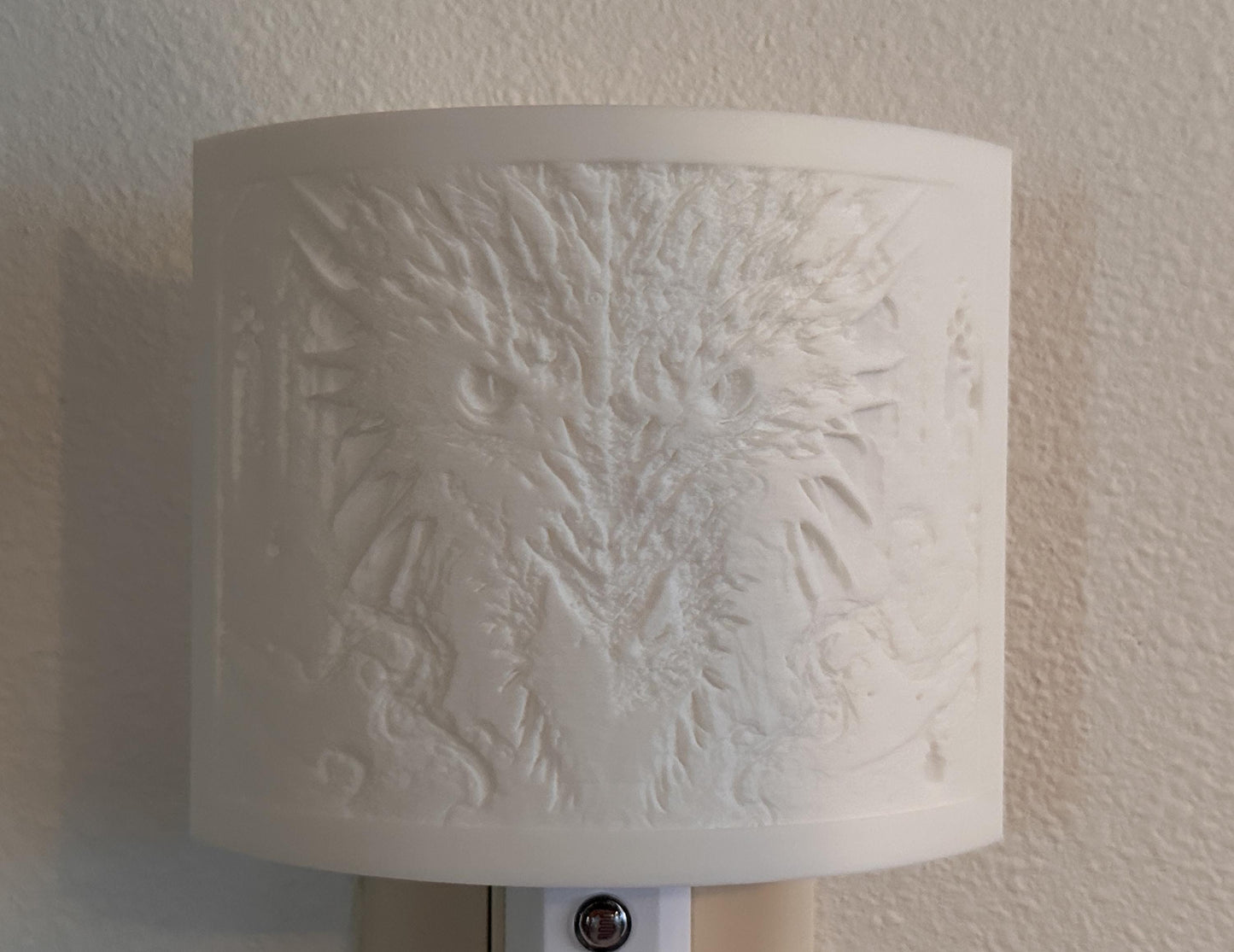 Enchanted Visions Collection Night Lights - Dragon Face