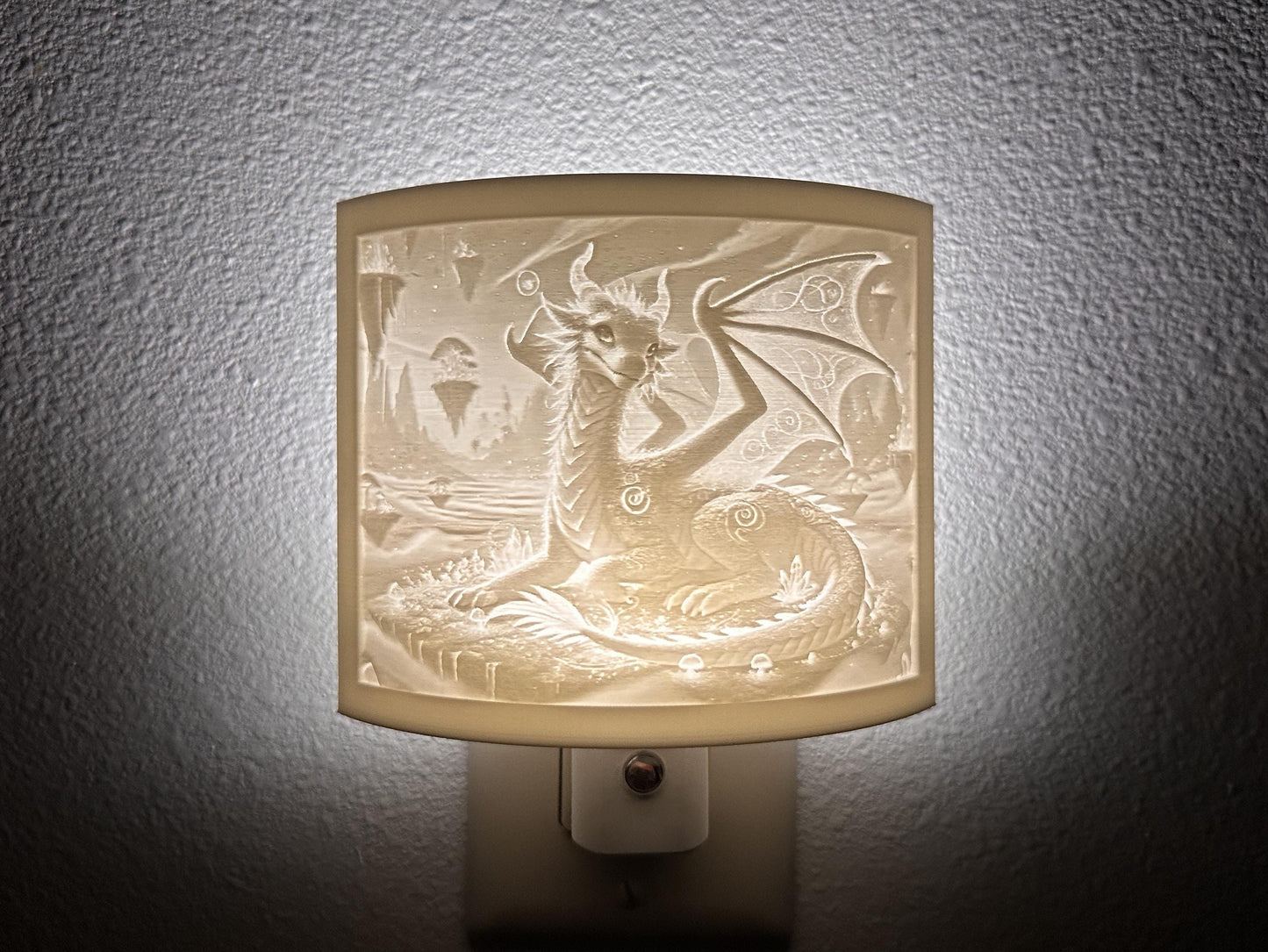 Enchanted Visions Collection Night Lights – Friendly Dragon