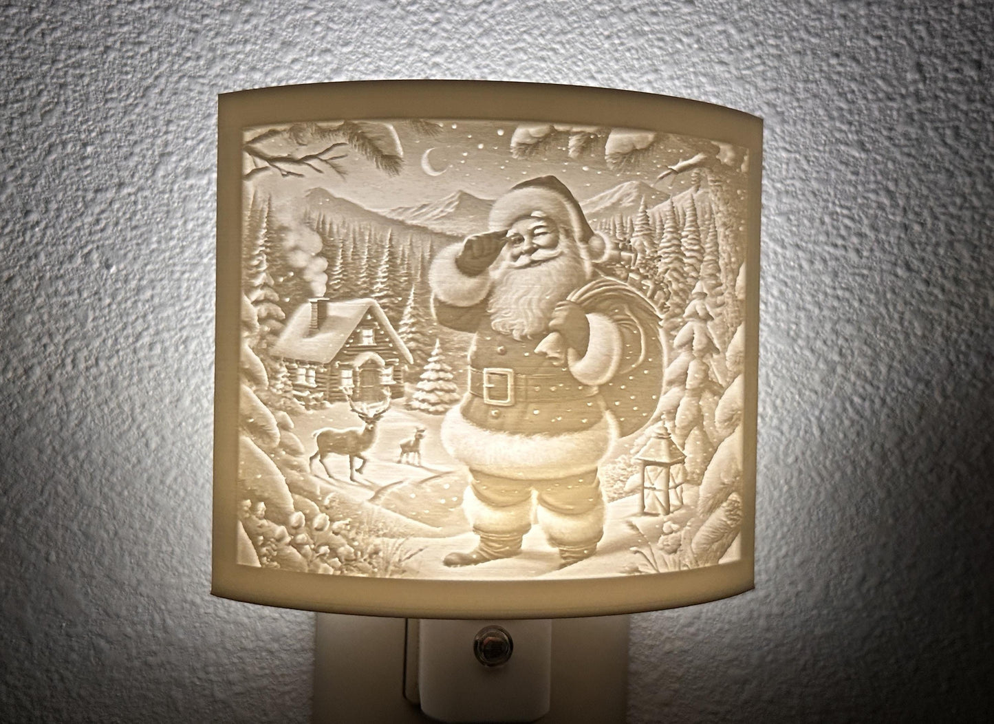 Christmas Collection Night Lights – Santa