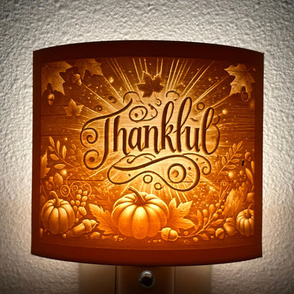 Thankful Night Light