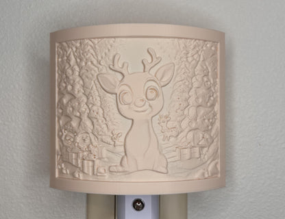 Christmas Collection Night Lights – Rudolph with Christmas Trees