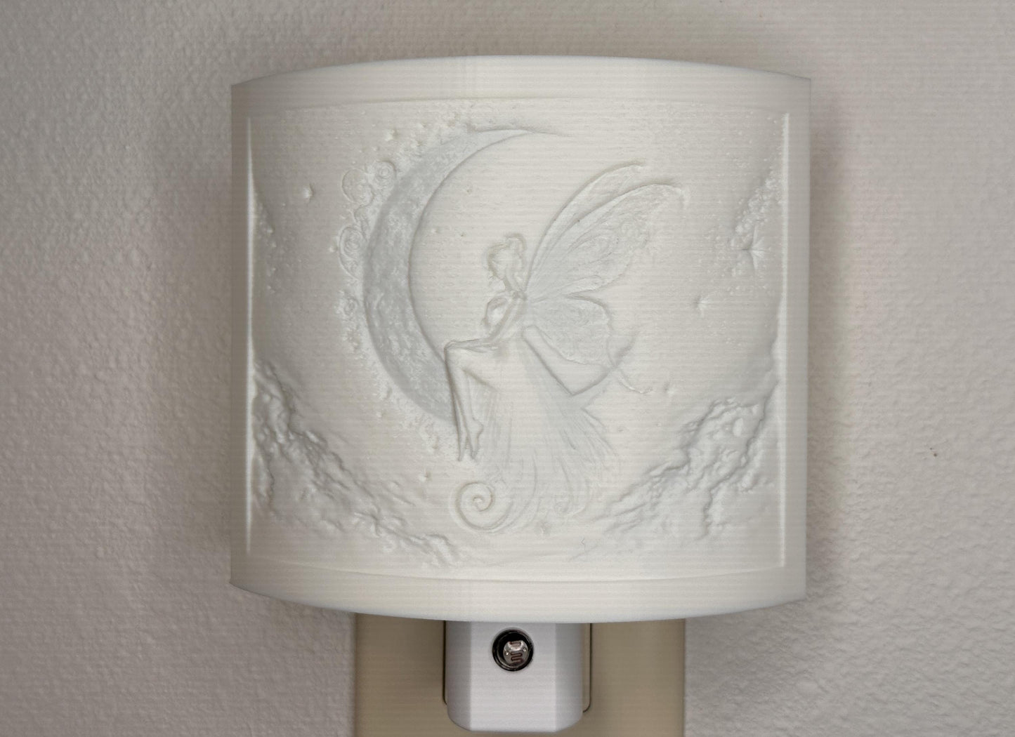 Enchanted Visions Collection Night Lights – Fairy on the Moon