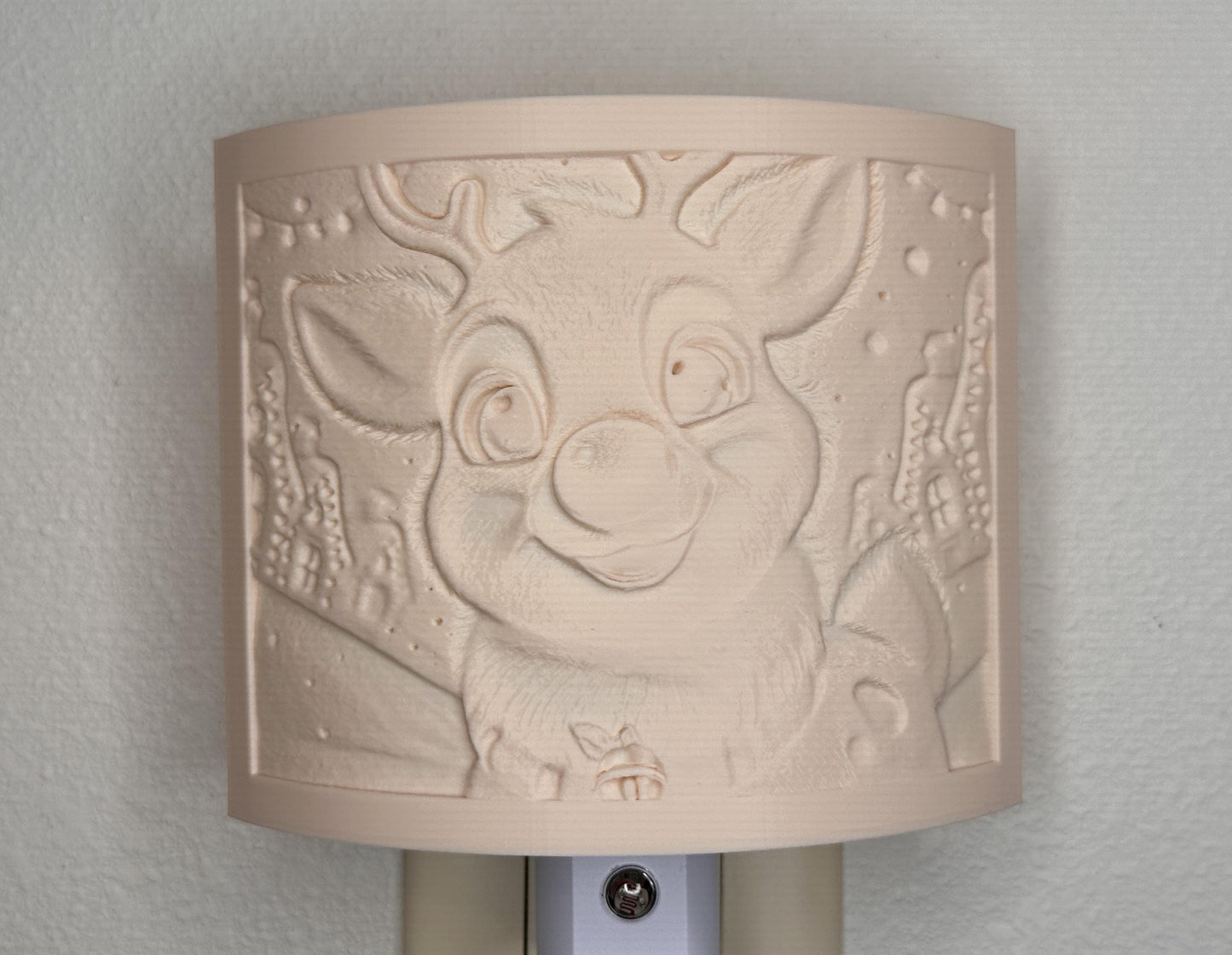 Smiling Rudolph  Night Light