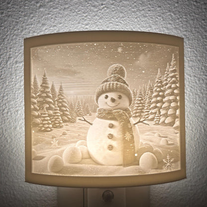 Christmas Collection Night Lights – Snowman