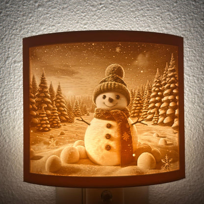 Christmas Collection Night Lights – Snowman