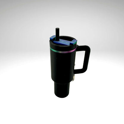 Mini Tumbler Keychain | Lip Balm Holder or Pill Case | Fun & Functional Gift