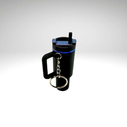 Mini Tumbler Keychain | Lip Balm Holder or Pill Case | Fun & Functional Gift