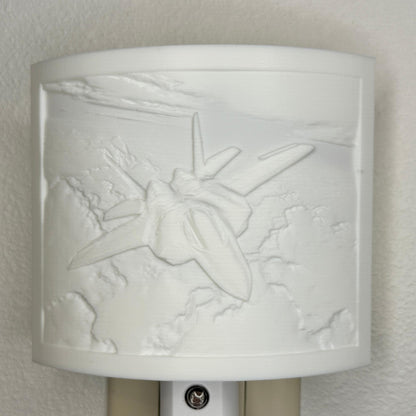 Fighter Jet Night Light - Aviation Decor