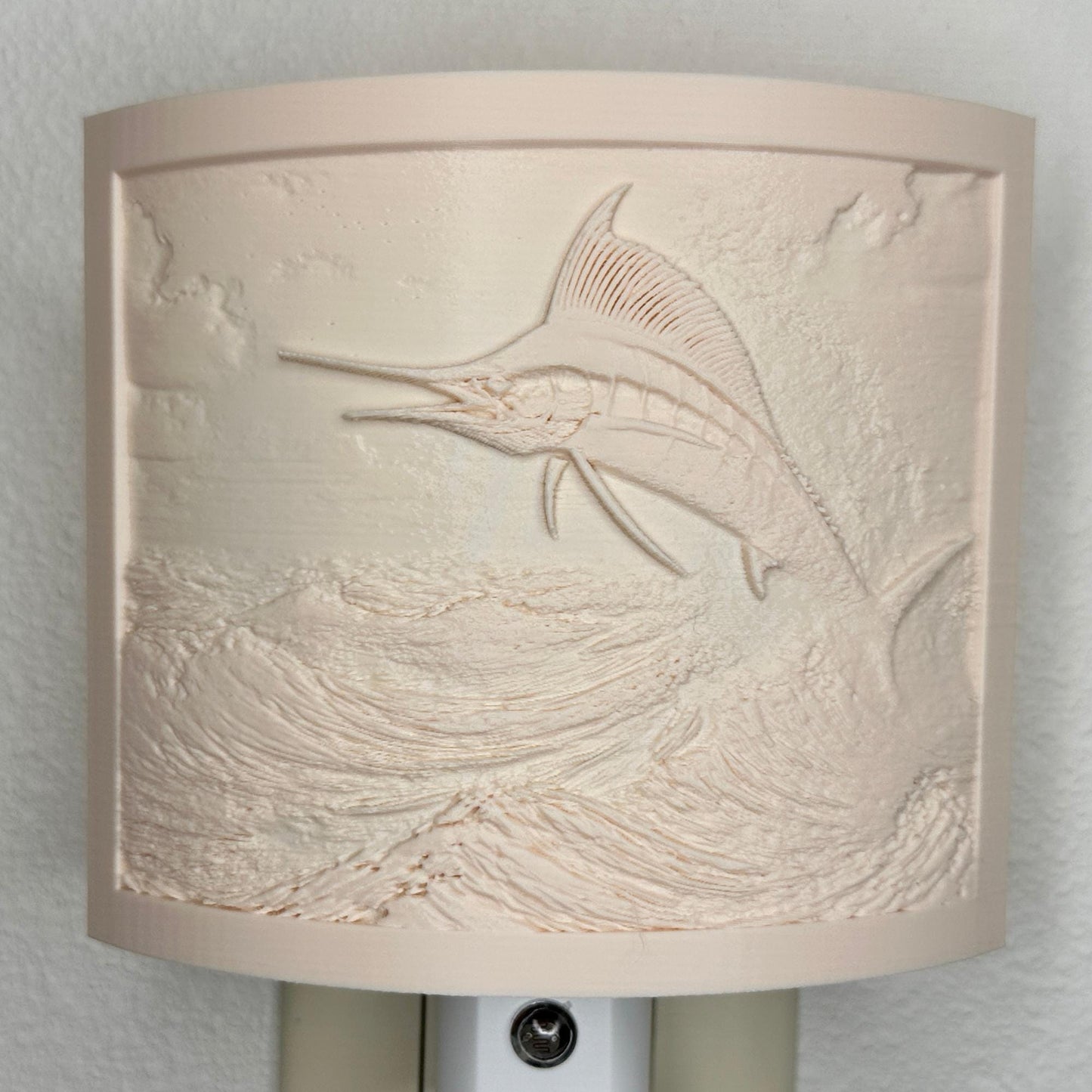 Marlin Night Light – Ocean Scene