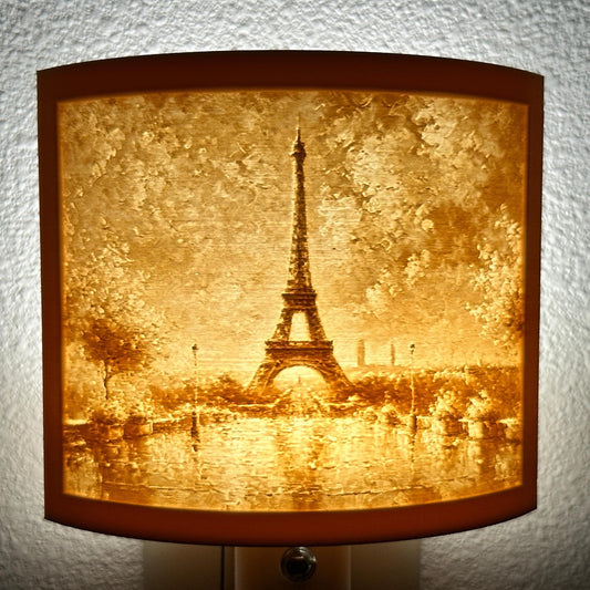Paris Eiffel Tower Night Light