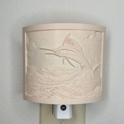 Marlin Night Light – Ocean Scene