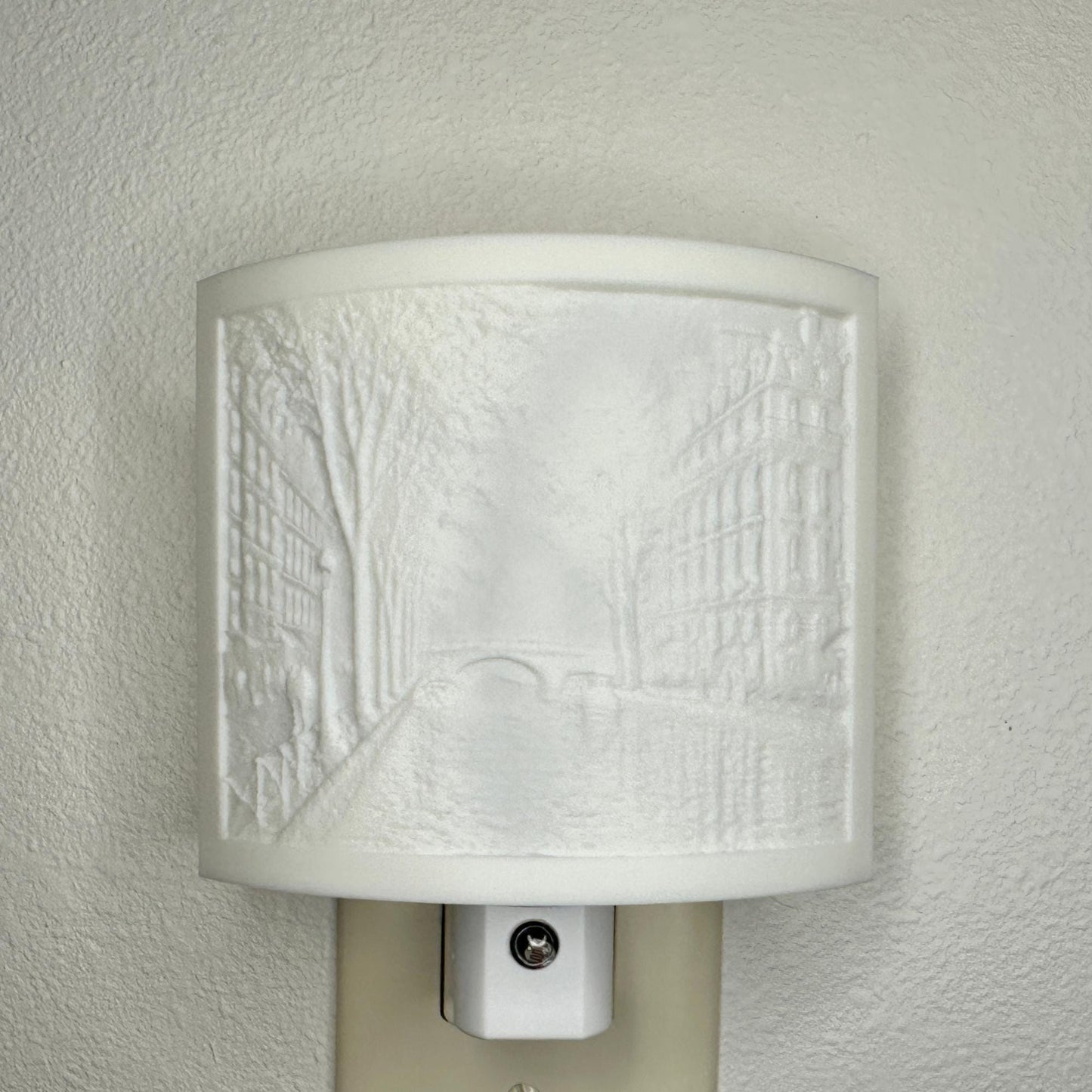 Romantic Canal Scene Night Light