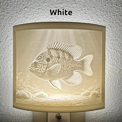 Sunfish Night Light – Fishing Decor, Underwater Scene