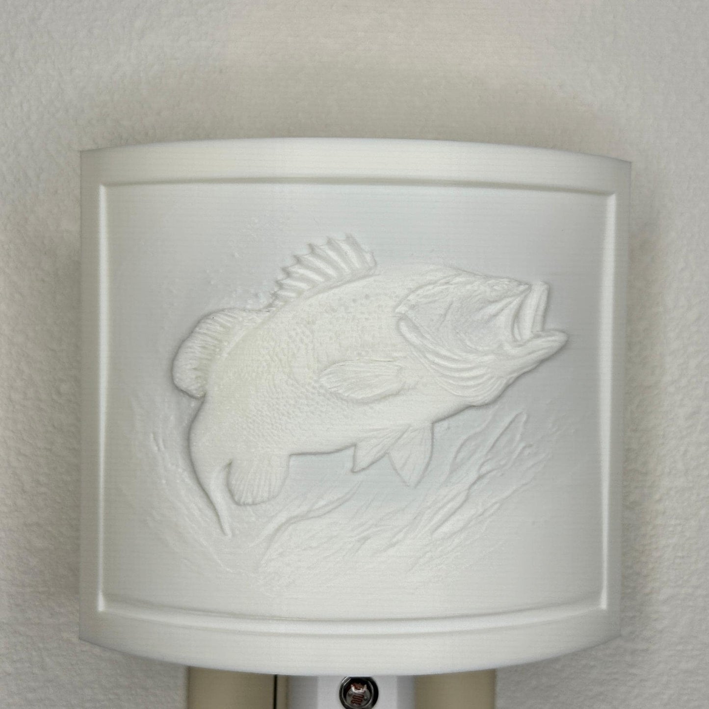 Bass Night Light - Cabin, Lake House, or Fisherman Gift