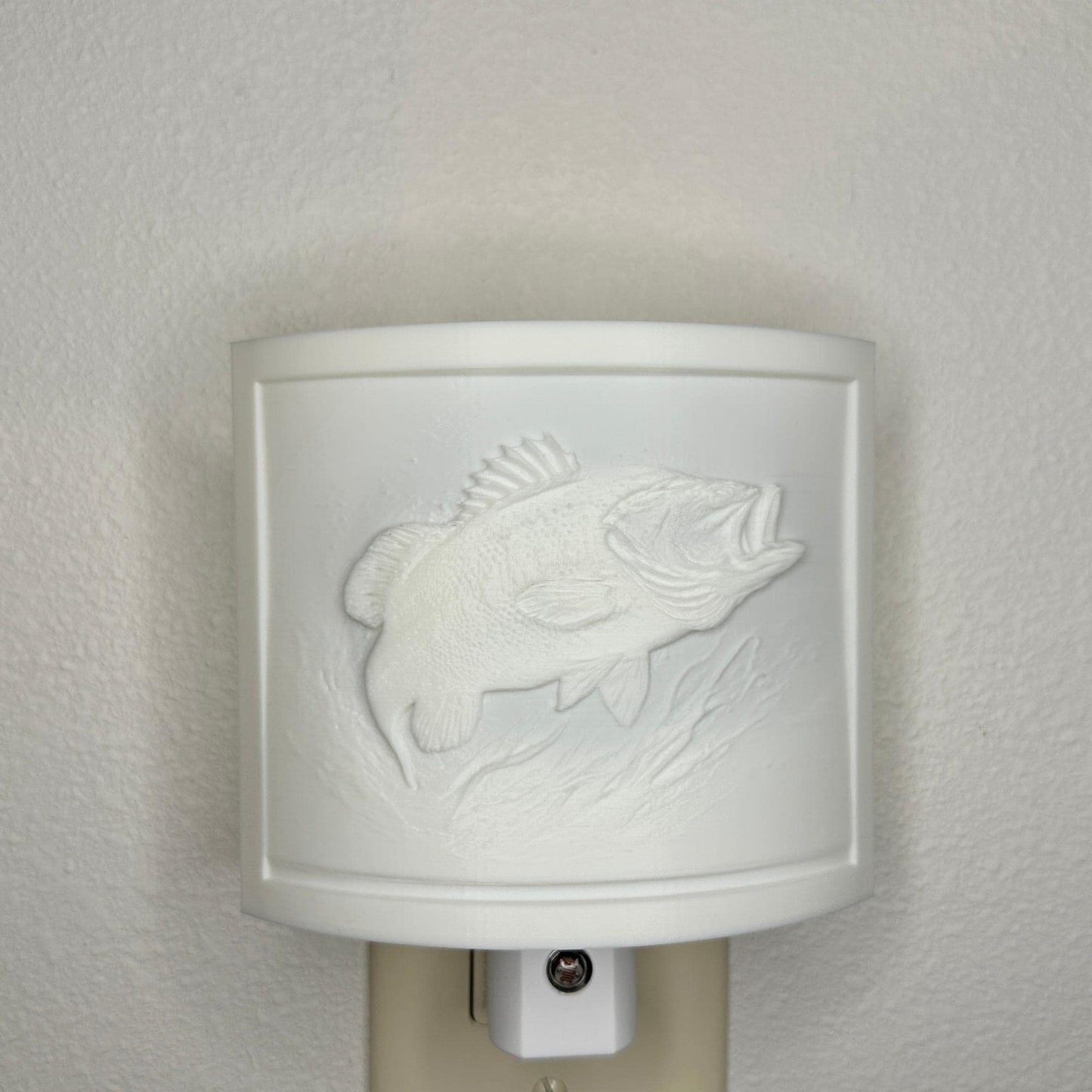 Bass Night Light - Cabin, Lake House, or Fisherman Gift