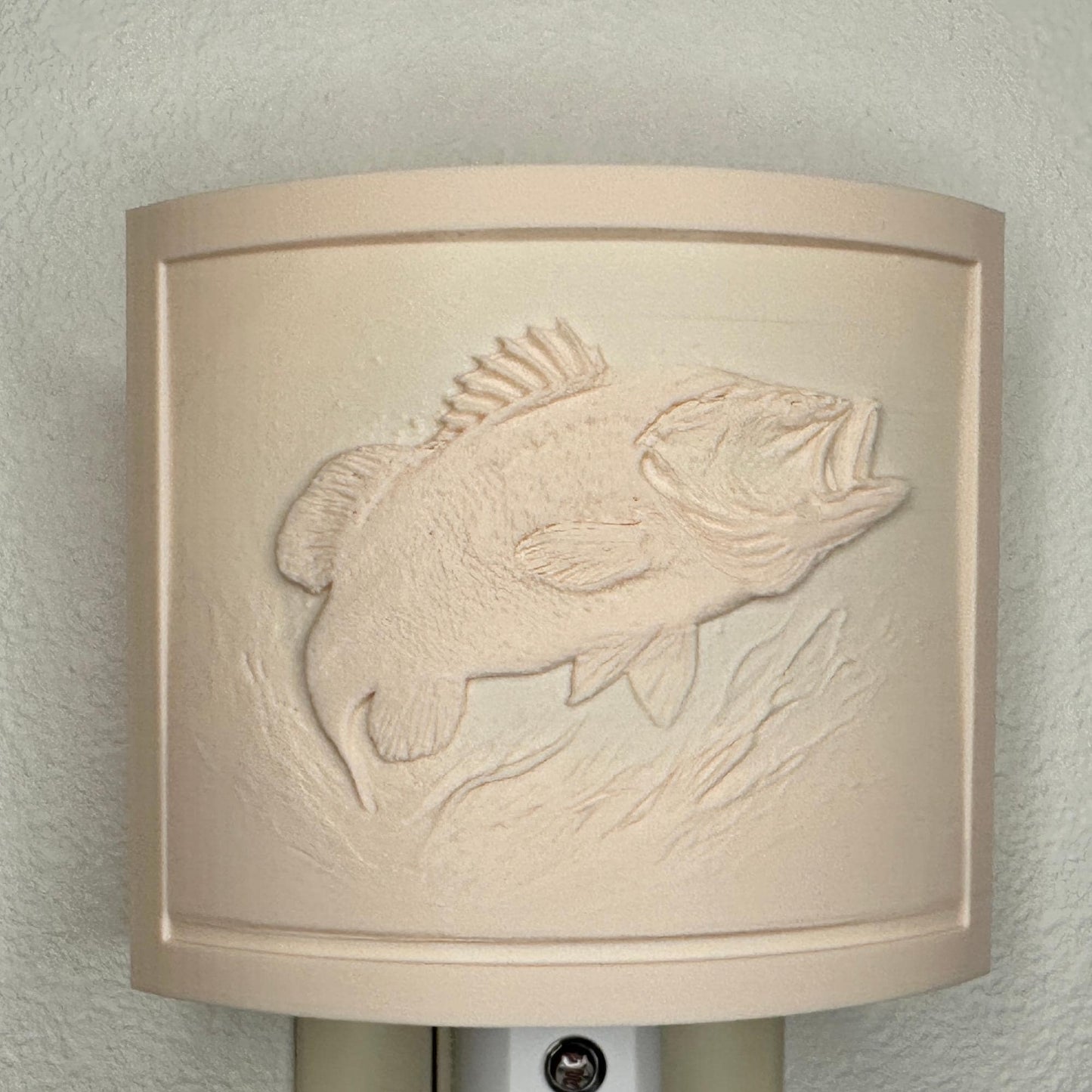 Bass Night Light - Cabin, Lake House, or Fisherman Gift