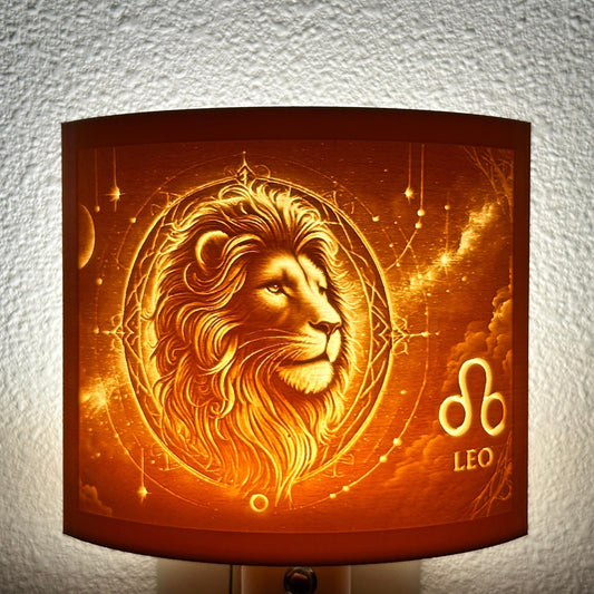 Leo Zodiac Night Light – Lion Design for Astrology Lovers and Celestial Home Décor