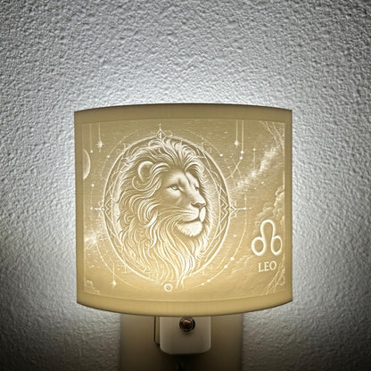 Leo Zodiac Night Light – Lion Design for Astrology Lovers and Celestial Home Décor