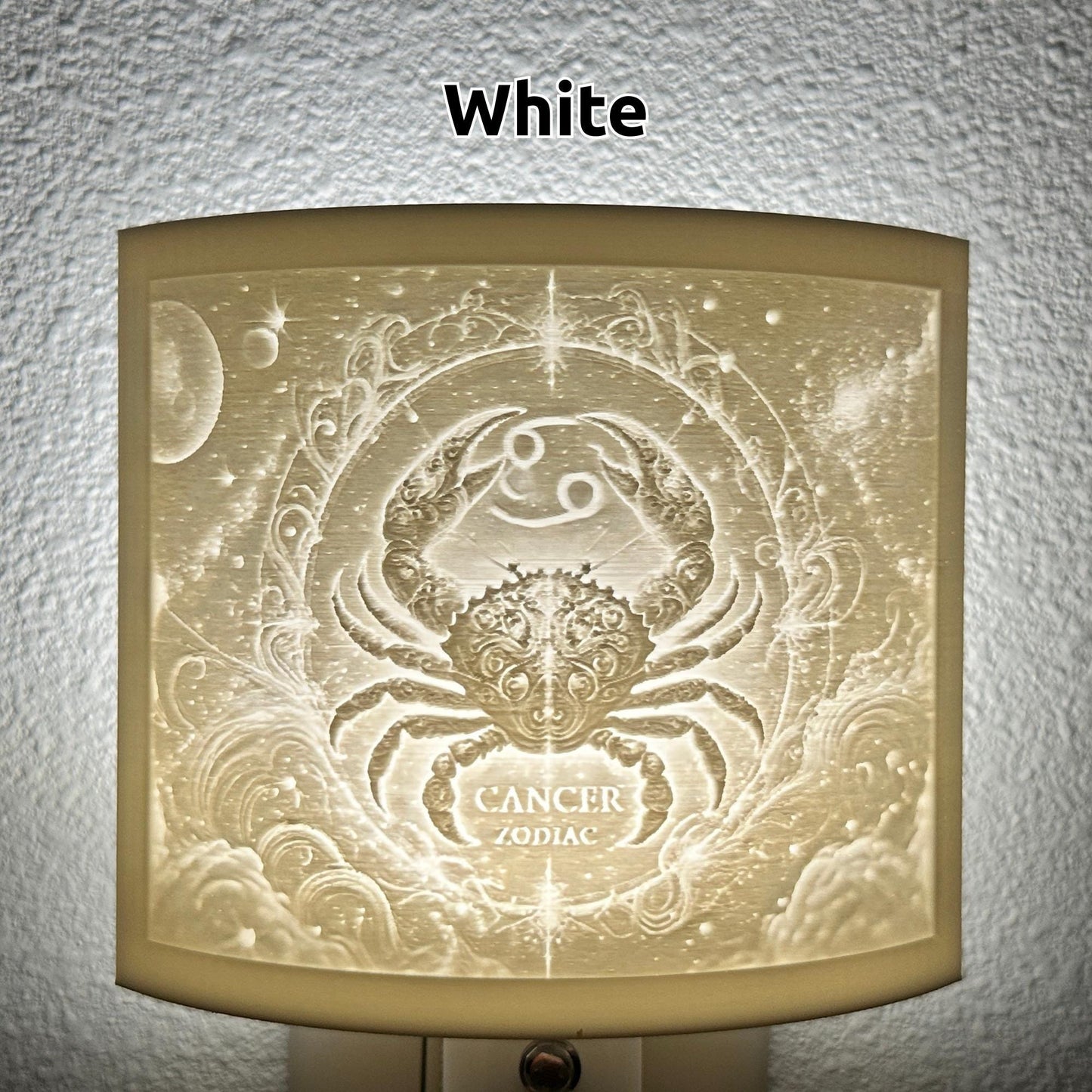 Cancer Zodiac Night Light – Celestial Crab Design for Astrology Lovers and Cozy Home Decor