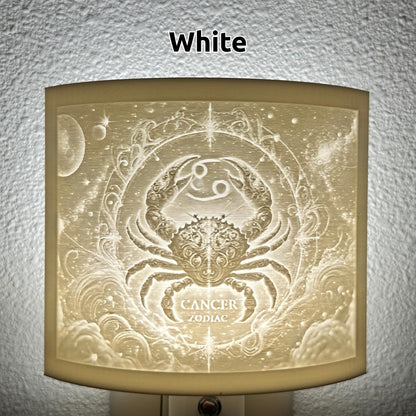 Cancer Zodiac Night Light – Celestial Crab Design for Astrology Lovers and Cozy Home Decor