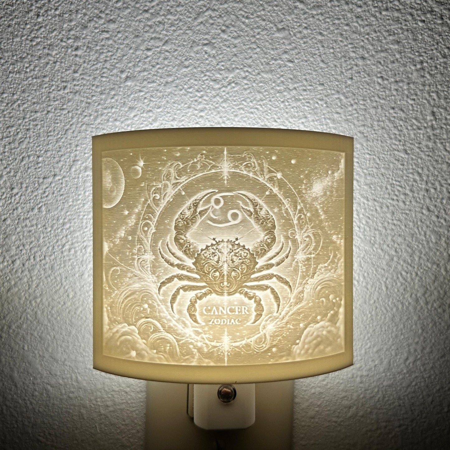 Cancer Zodiac Night Light – Celestial Crab Design for Astrology Lovers and Cozy Home Decor