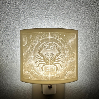 Cancer Zodiac Night Light – Celestial Crab Design for Astrology Lovers and Cozy Home Decor
