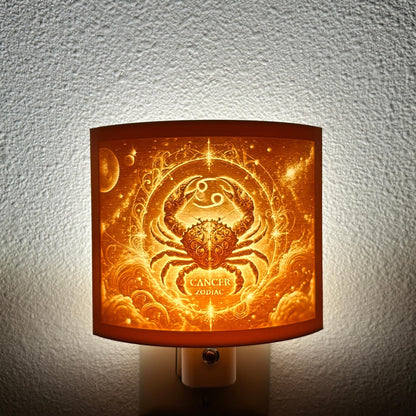 Cancer Zodiac Night Light – Celestial Crab Design for Astrology Lovers and Cozy Home Decor