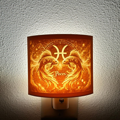 Pisces Zodiac Night Light – Twin Fish Design for Astrology Lovers and Dreamy Celestial Decor
