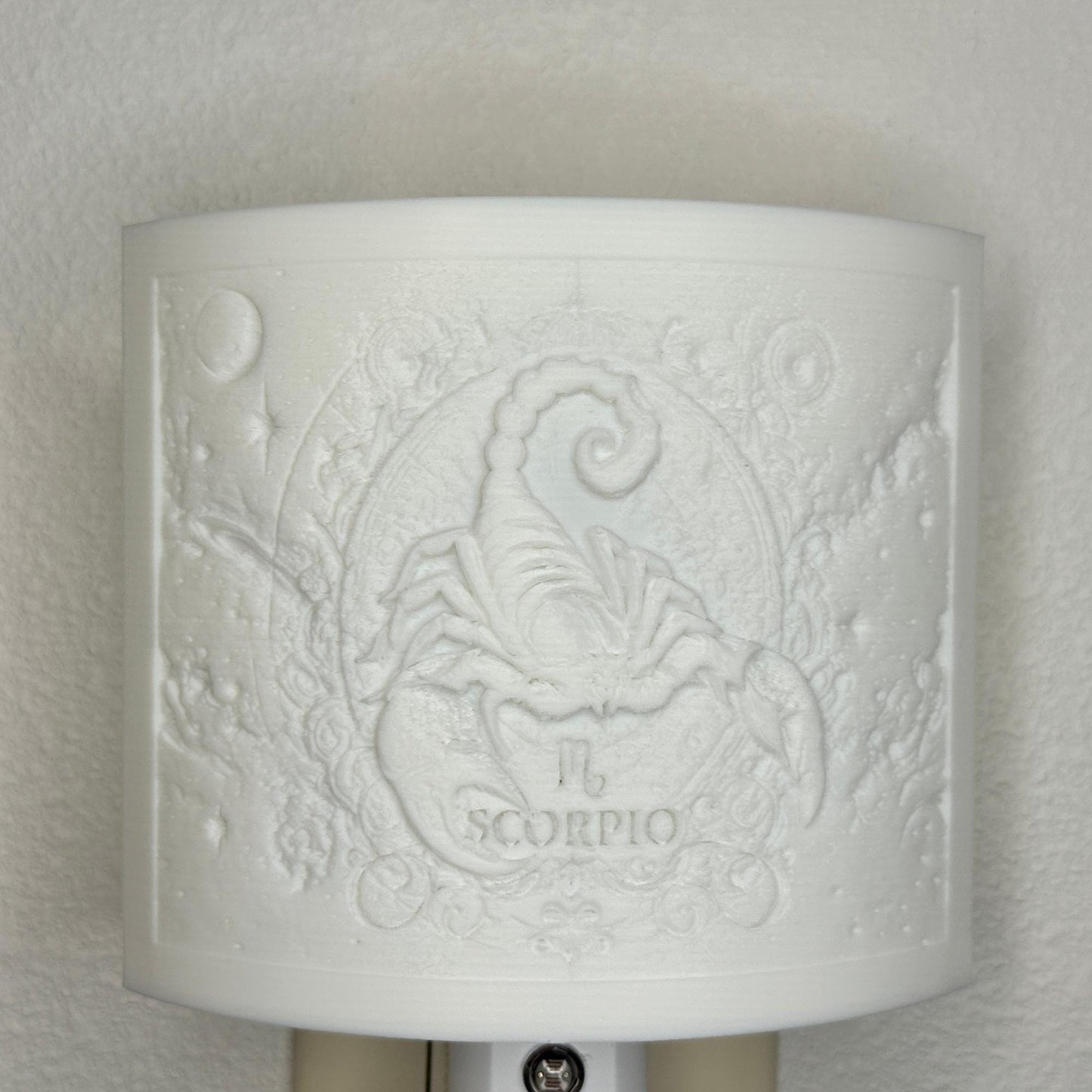 Scorpio Zodiac Night Light – Scorpion Design for Astrology Lovers and Celestial Decor