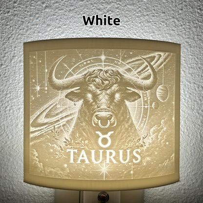 Taurus Zodiac Night Light – Bull Design for Astrology Lovers and Earthy Celestial Decor