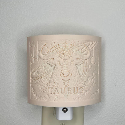 Taurus Zodiac Night Light – Bull Design for Astrology Lovers and Earthy Celestial Decor