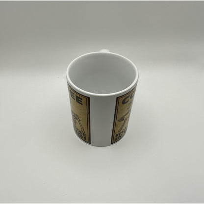 Funny Skeleton Coffee Mug – “Coffee Because Murder Is Wrong” – Dark Humor Gift for Coffee Lovers