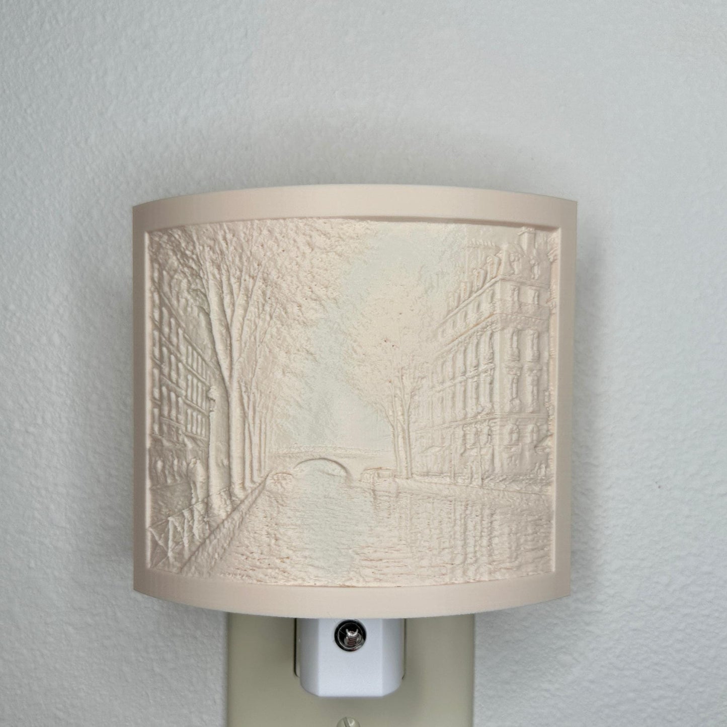 Romantic Canal Scene Night Light