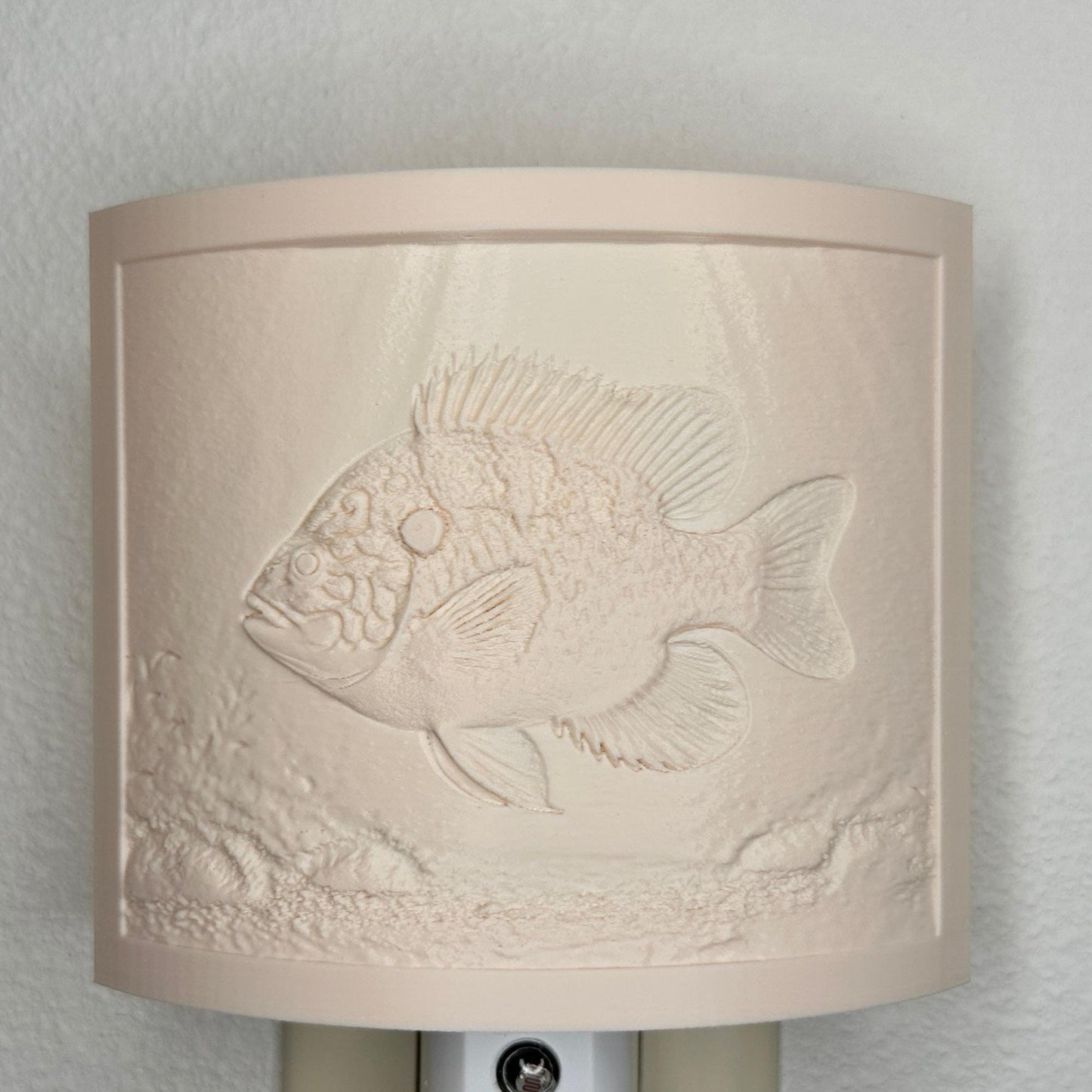 Sunfish Night Light – Fishing Decor, Underwater Scene