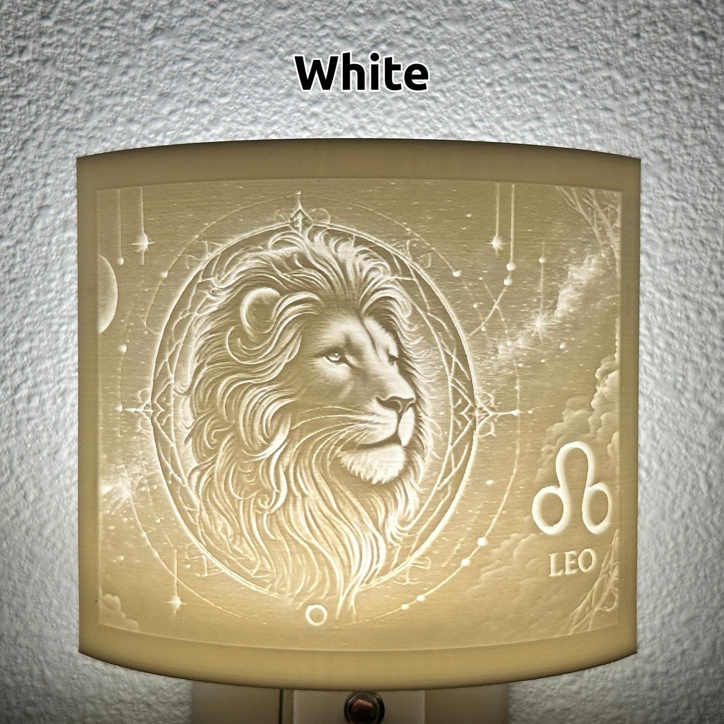 Leo Zodiac Night Light – Lion Design for Astrology Lovers and Celestial Home Décor