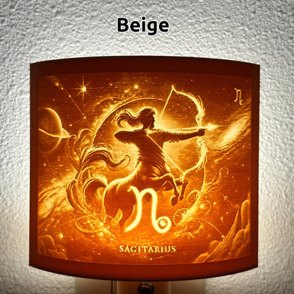 Sagittarius Zodiac Night Light – Great for Astrology Lovers and Celestial Home Décor