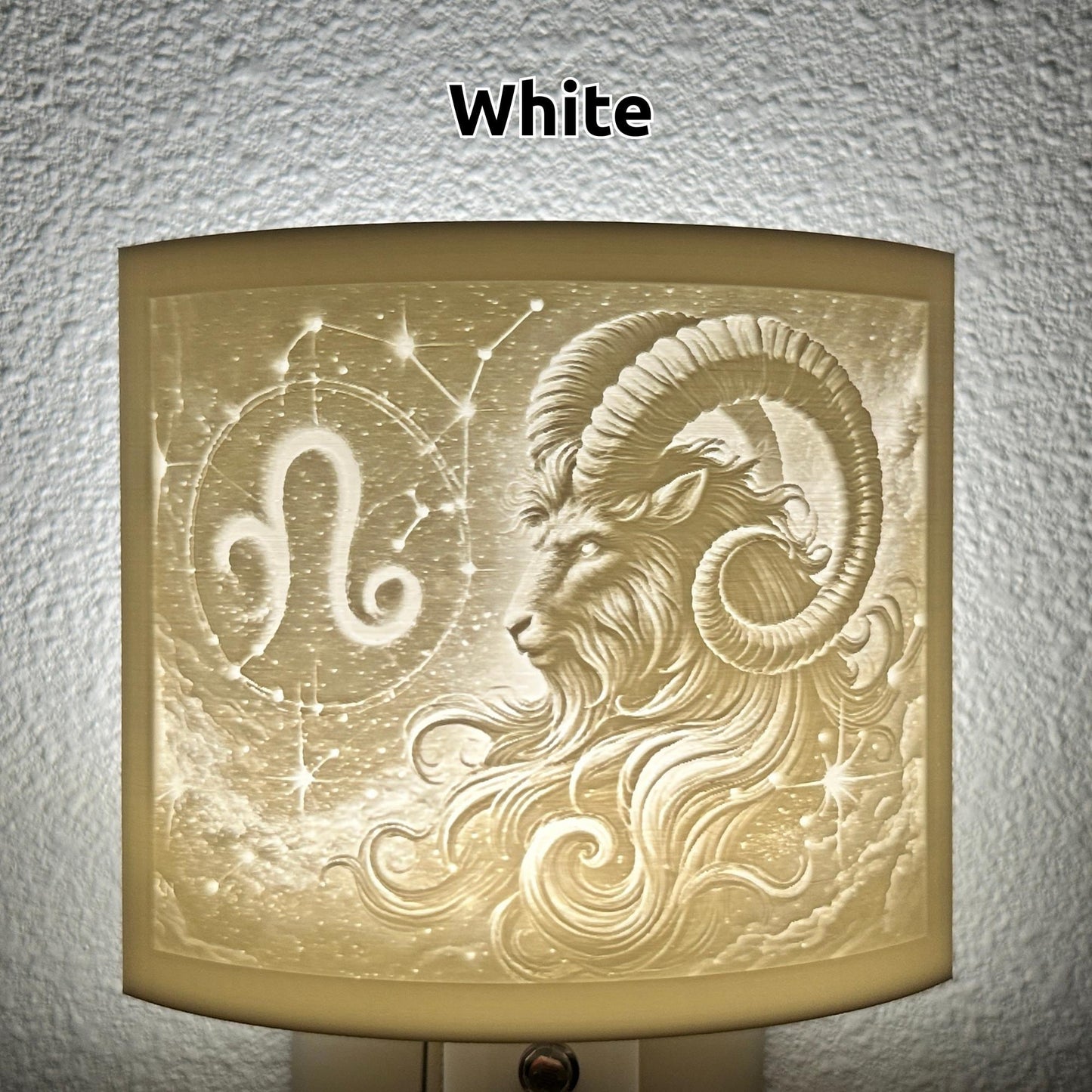 Capricorn Zodiac Night Light – Great for Astrology Lovers and Celestial Home Décor