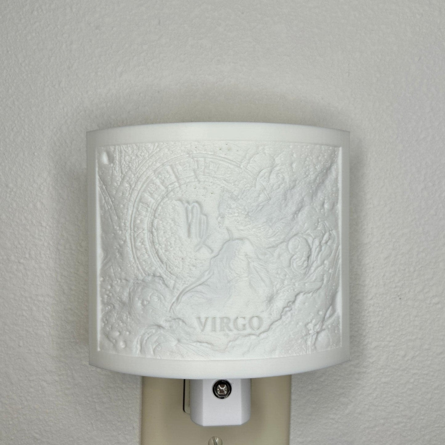 Virgo Zodiac Night Light – Light with Goddess Design for Astrology Lovers and Celestial Decor