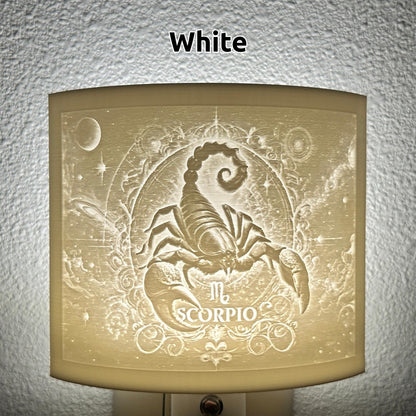 Scorpio Zodiac Night Light – Scorpion Design for Astrology Lovers and Celestial Decor
