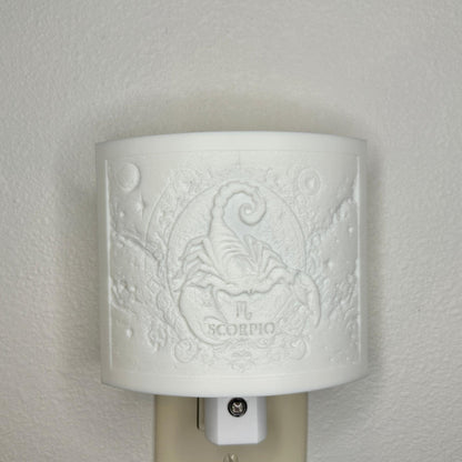 Scorpio Zodiac Night Light – Scorpion Design for Astrology Lovers and Celestial Decor