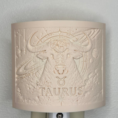 Taurus Zodiac Night Light – Bull Design for Astrology Lovers and Earthy Celestial Decor