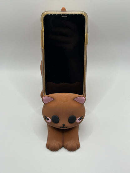 Cat Phone Stand, Tablet Holder, Game Controller Stand, Cute Cat Gift