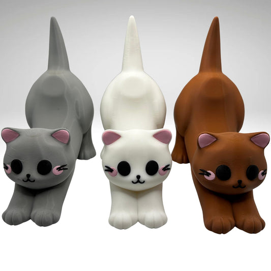 Cute Cat Multipurpose Holder | Desk Buddy for Phones, Gamers, & Cat Lovers