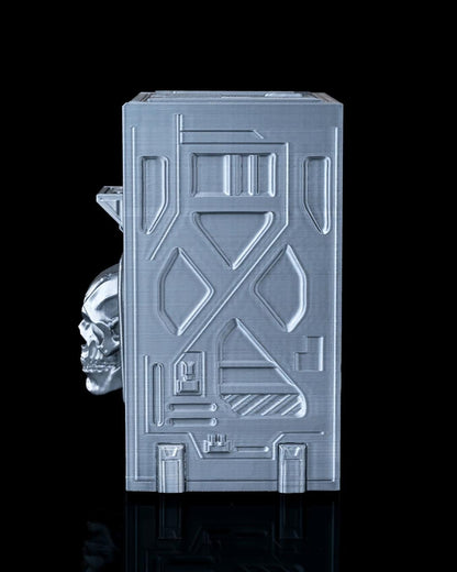 Skull Card Deck Box | Dice & Token Holder | MTG, TCG, RPG Storage Case