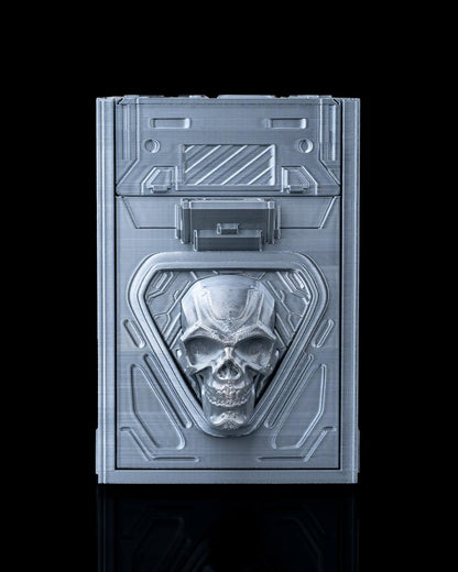 Skull Card Deck Box | Dice & Token Holder | MTG, TCG, RPG Storage Case