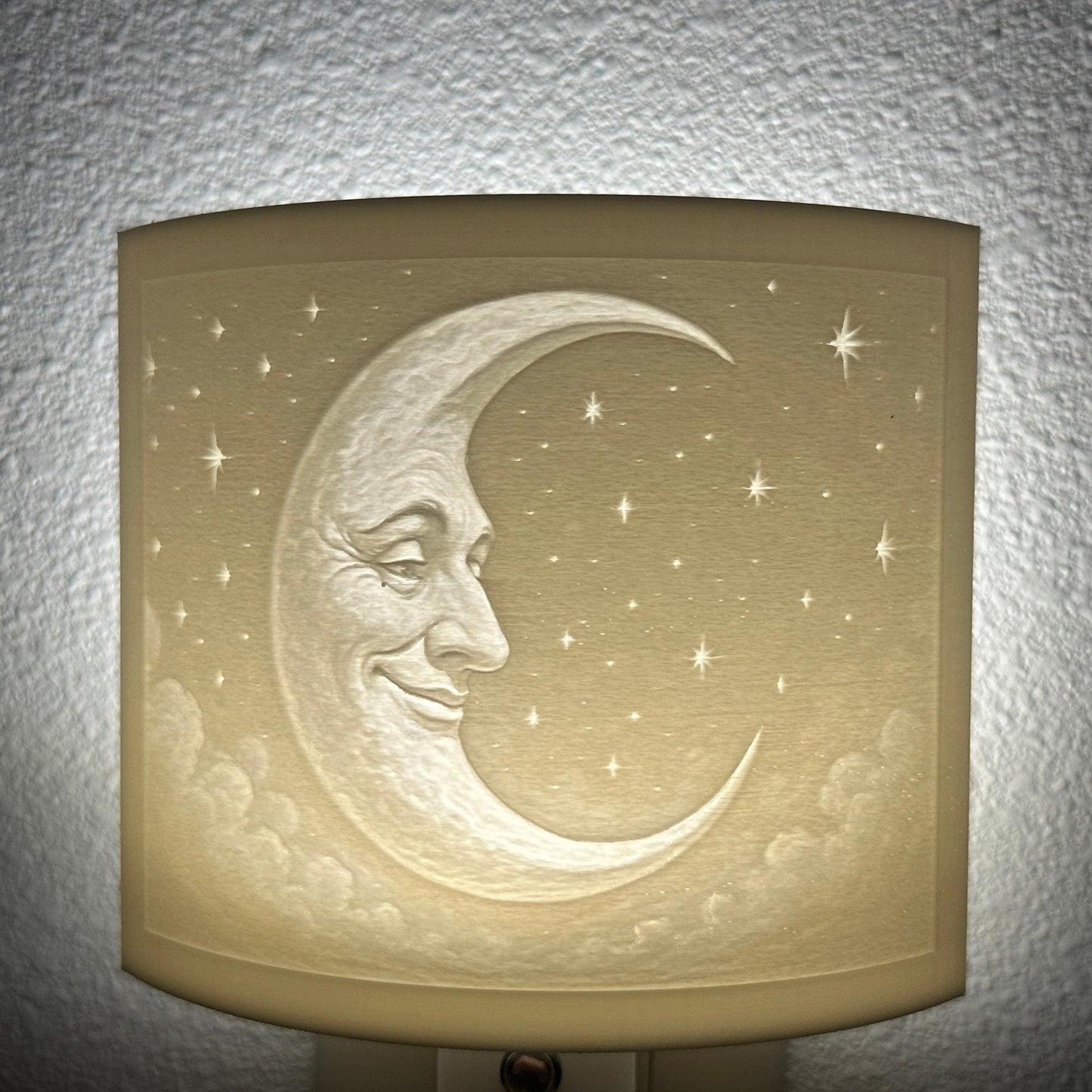 Moon and Stars Night Light: Whimsical Celestial Nursery Decor